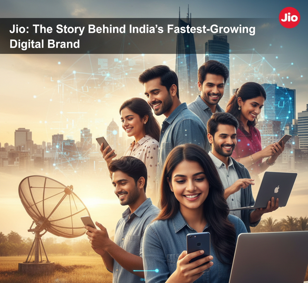 Jio: The Story Behind India’s Fastest-Growing Digital Brand